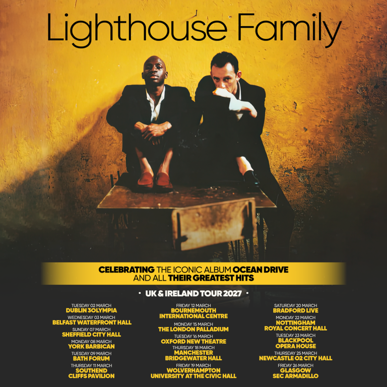 Lighthouse Family UK & Ireland Tour 2027 – Brumside Radio